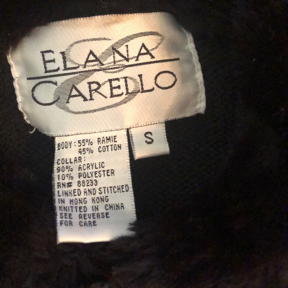 Vintage ugly Christmas sweater-black sz S - Picture 5 of 6